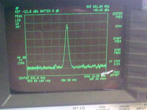 Spectrum analyzer - CCC