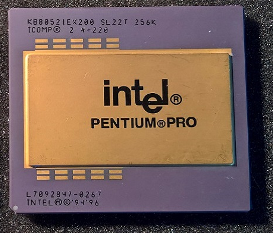 Picture of Pentium Pro 200MHz